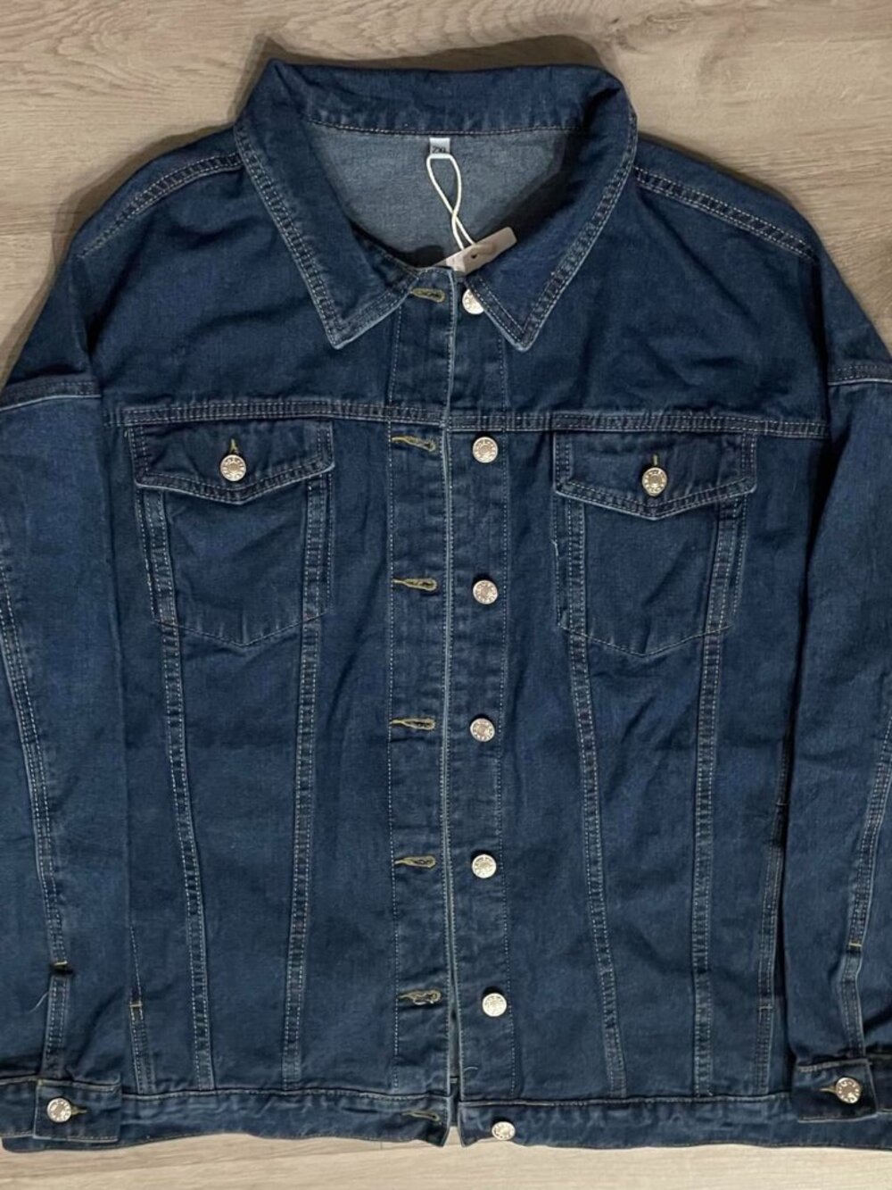 Womens oversized denim jacket